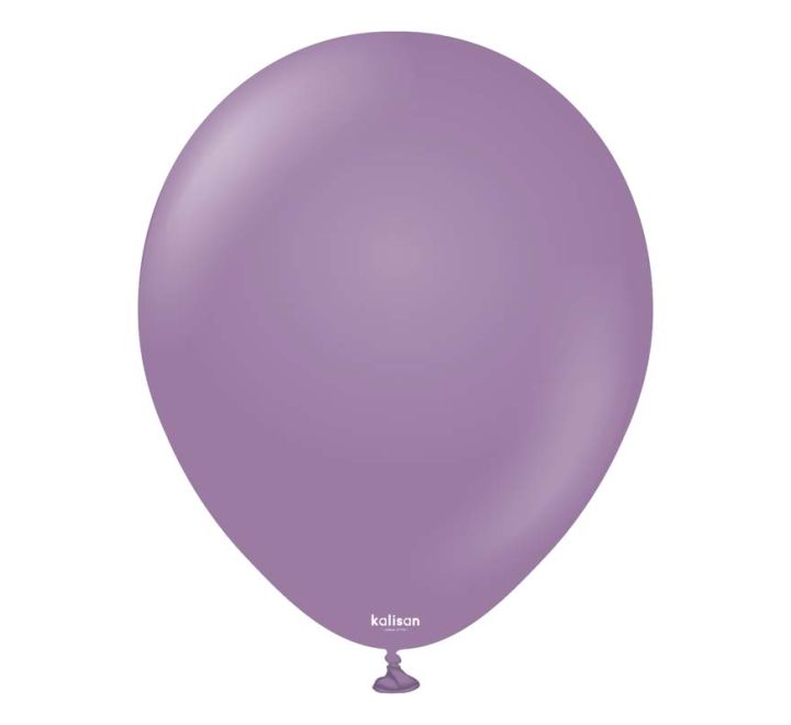 KS BALLOON R/LAVENDER 100S - 5"