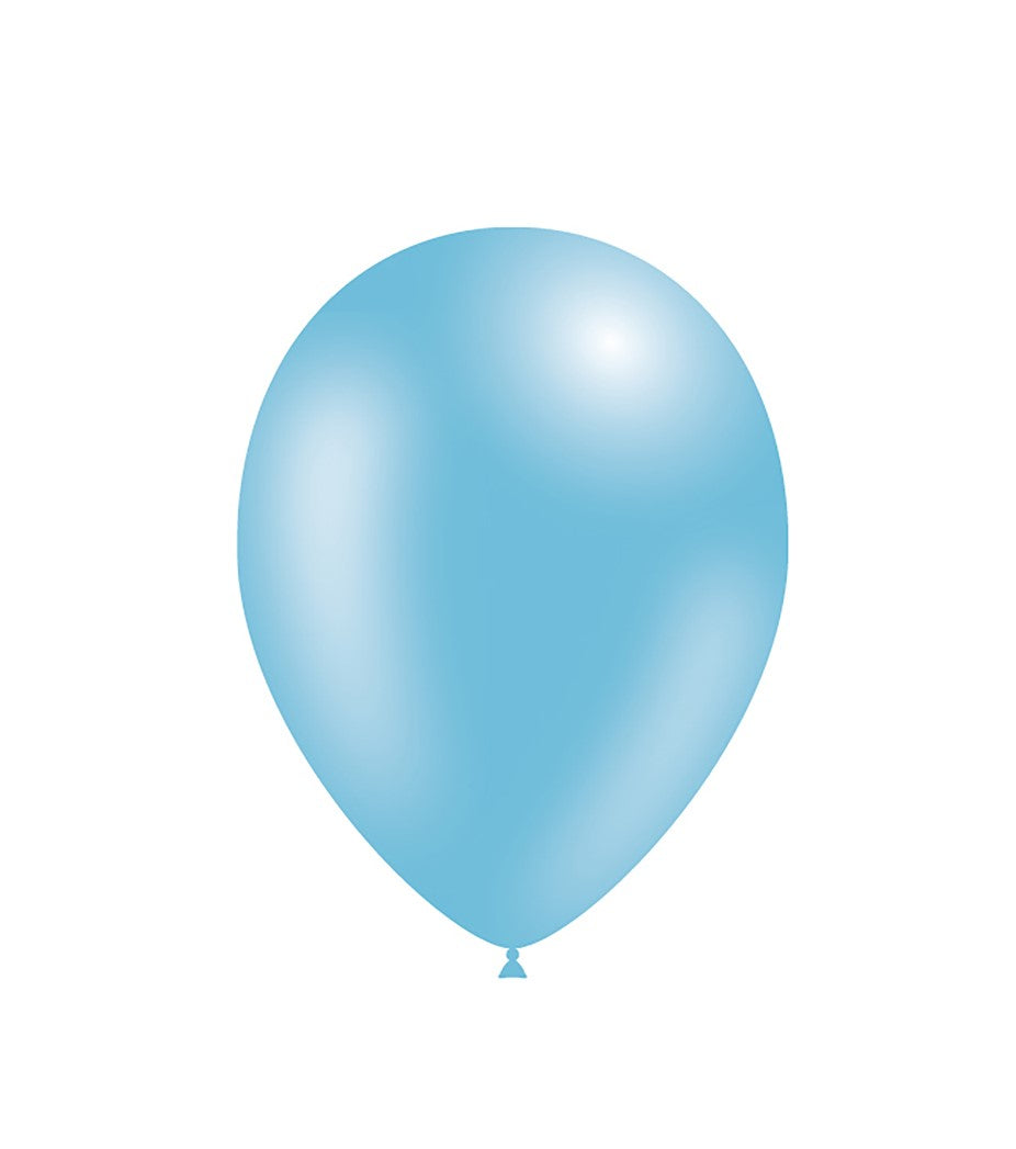 DT BALLOON F/LT BLUE 100S - 5"