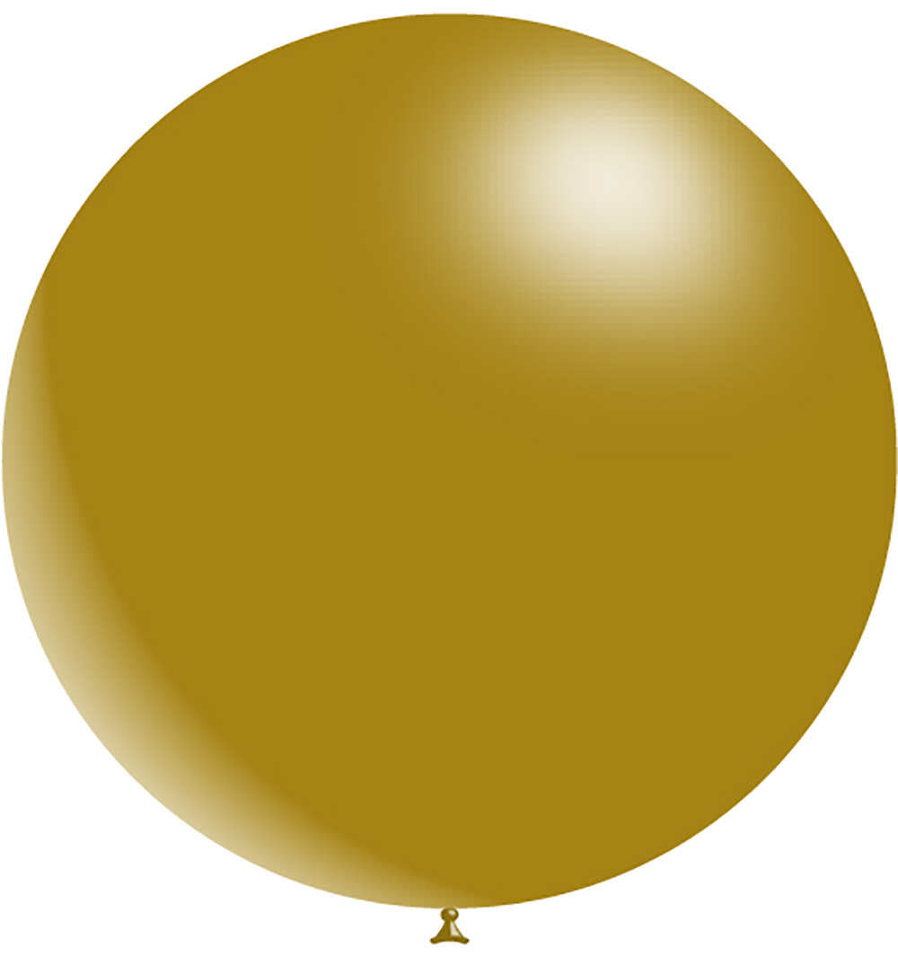 DT METALLIC BALLOON GOLD 2S - 36"