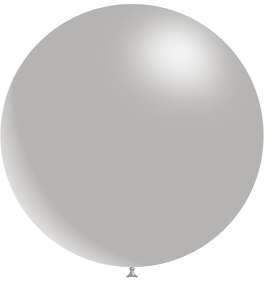 DT METALLIC BALLOON SILVER 2S - 36"