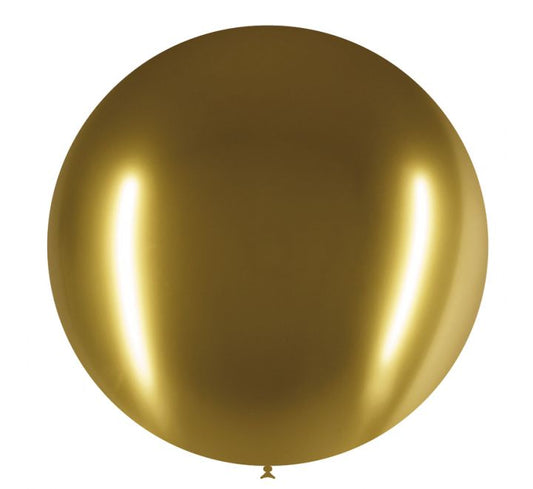 DT CHROMIUM BALLOON GOLD 3S - 24"