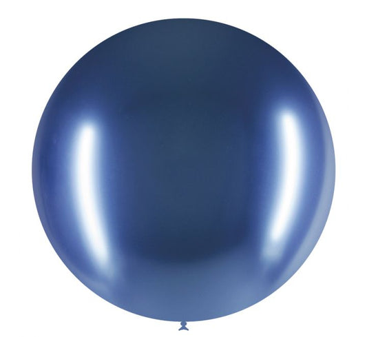 DT CHROMIUM BALLOON BLUE 3S - 24"