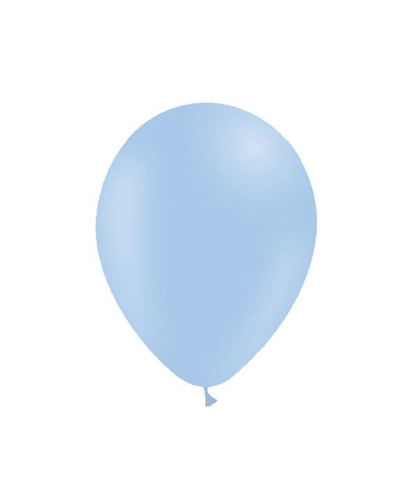 DT BALLOON PASTEL/M BLUE 100S - 5"