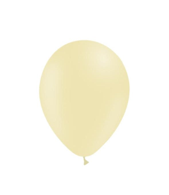 DT BALLOON PASTEL/M YELLOW 100 - 5"