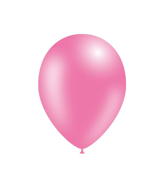 DT METALLIC BALLOON FPINK 100S - 5"