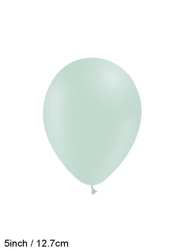 DT BALLOON PASTEL/M GREEN 100S - 5"