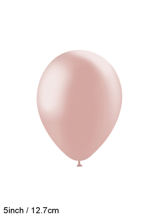 DT METALLIC BALLOON RGOLD 100S - 5"