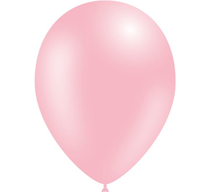 DT BALLOON F/LT PINK 50S - 11"