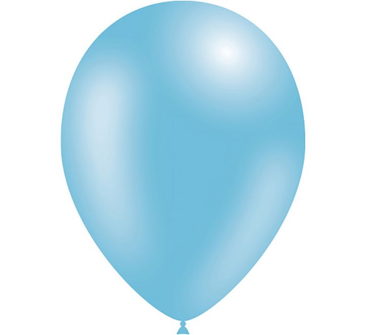 DT BALLOON F/LT BLUE 50S - 11"