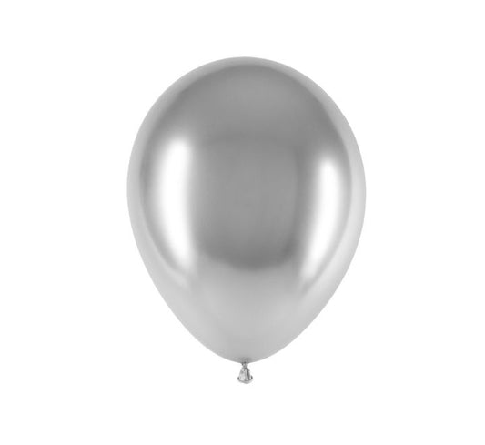 DT CHROMIUM BALLOON SILVER 50S - 5"