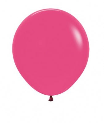 ST BALLOON F/FUCHSIA 25S - 18"