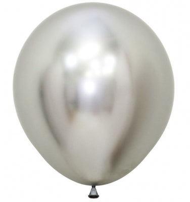 ST BALLOON REFLEX SILVER 15S - 18"