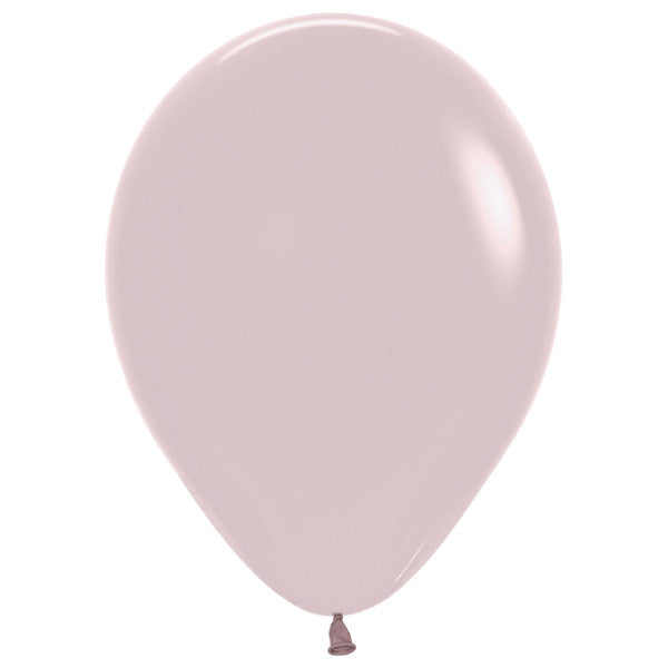 ST BALLOON PASTEL D/ROSE 50S - 12"