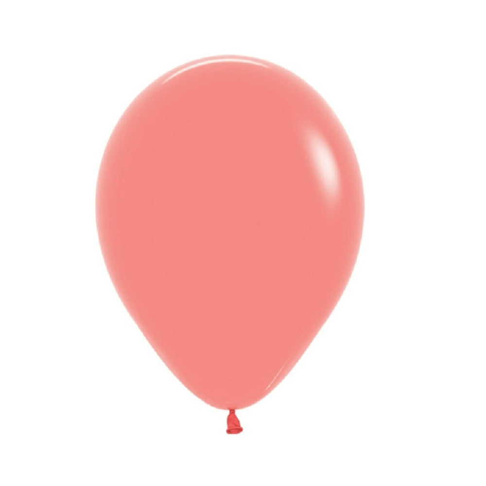 ST BALLOON F/TROPICALCORAL 50S - 12"