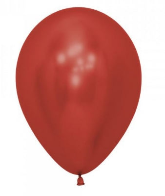 ST BALLOON REFLEX C/RED 50S - 12"