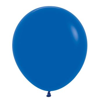 ST BALLOON F/ROYAL BLUE 25S - 18"