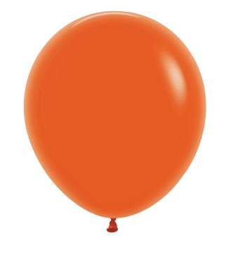 SEMPERTEX BALLOON FASHION ORANGE 18" - 25S