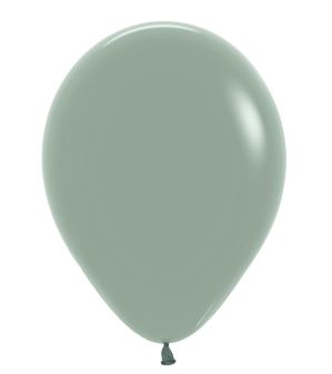 ST BALLOON PASTEL D/LGREEN 100 - 5"