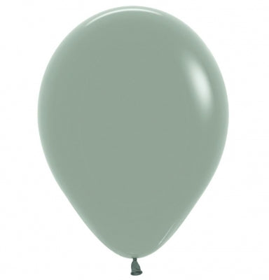 ST BALLOON PASTEL D/LGREEN 50S - 12"