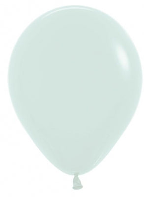 ST BALLOON PASTEL/M GREEN 100S - 5"