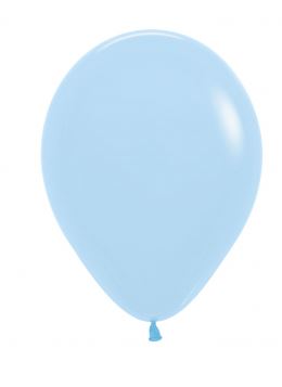 ST BALLOON PASTEL/M BLUE 100S - 5"