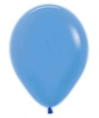 SEMPERTEX BALLOON NEON BLUE 12" - 50S