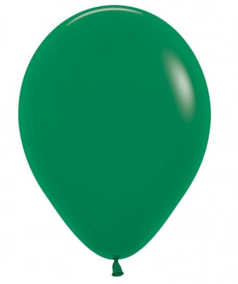 ST BALLOON F/FOREST GREEN 100S - 5"