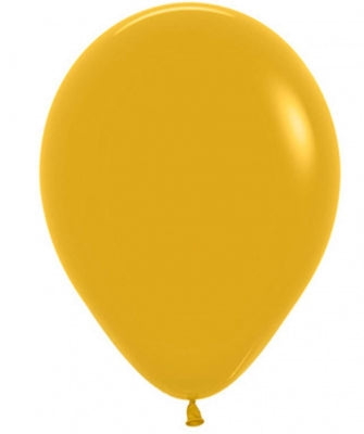 ST BALLOON F/MUSTARD 100S - 5"