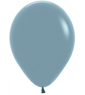 ST BALLOON PASTEL D/BLUE 100S - 5"