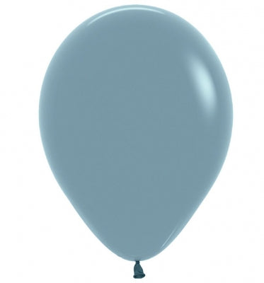 ST BALLOON PASTEL D/BLUE 50S - 12"