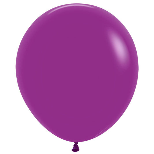 SEMPERTEX BALLOON FASHION PURPLE ORCHID 18" - 25S