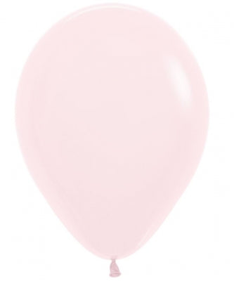 ST BALLOON PASTEL/M PINK 50S - 12"