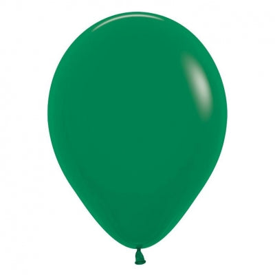 ST BALLOON F/FOREST GREEN 50S - 12"