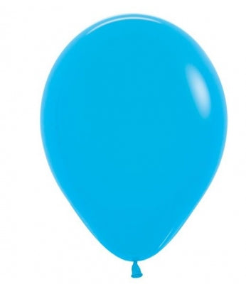 ST BALLOON F/BLUE 50S - 12"