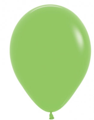 ST BALLOON F/LIME GREEN 100S - 5"