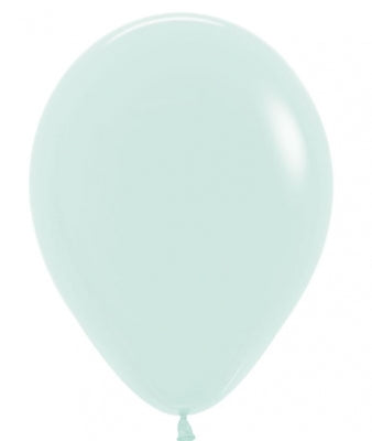 ST BALLOON PASTEL/M GREEN 50S - 12"