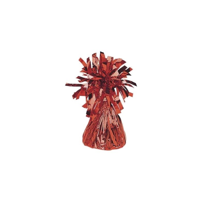 AS FOIL BALLOON WEIGHT RED