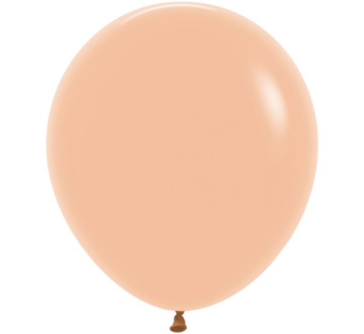 SEMPERTEX BALLOON FASHION SOLID PEACH BLUSH 18" - 25S