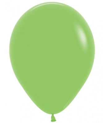 ST BALLOON F/LIME GREEN 50S - 12"