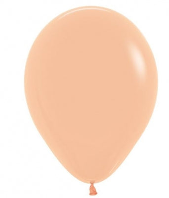 ST BALLOON F/PEACHBLUSH 50S - 12"