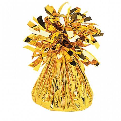 AS FOIL BALLOON WEIGHT GOLD