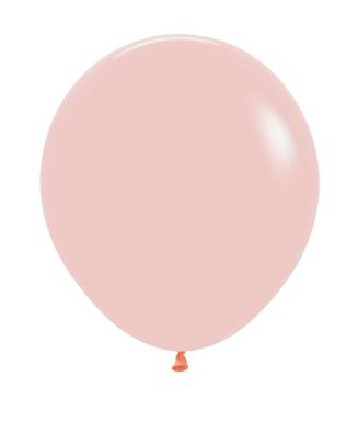 ST BALLOON PASTEL/M MELON 25S - 18"