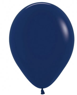 ST BALLOON F/NAVY BLUE 100S - 5"