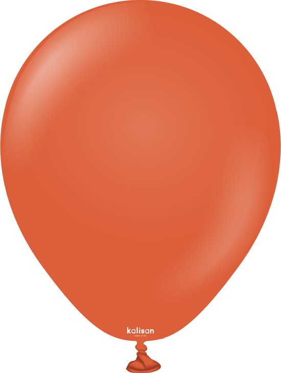 KS BALLOON R/RUST ORANGE 100S - 5"