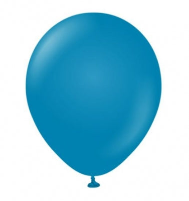 KS BALLOON R/DEEP BLUE 100S - 12"