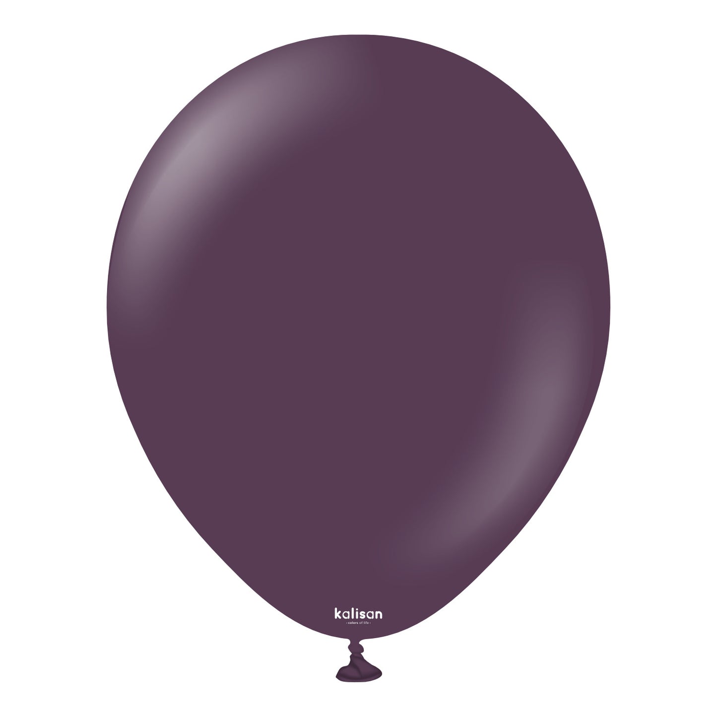 KALISAN BALLOON STANDARD PLUM 12" - 100S