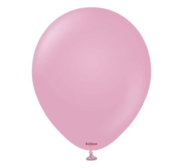 KS BALLOON R/DUSTY ROSE 100S - 12"
