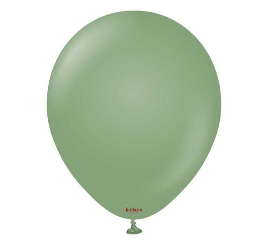 KS BALLOON R/EUCALYPTUS 100S - 12"