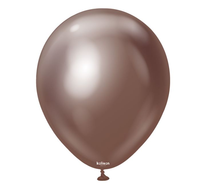 KS BALLOON M/CHOCOLATE 100S - 5"