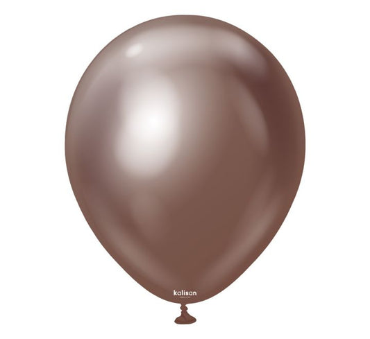 KS BALLOON M/CHOCOLATE 100S - 5"